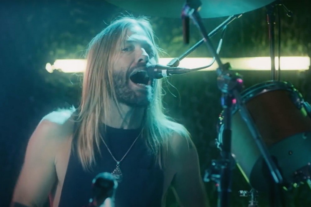 Watch Taylor Hawkins Front Foo Fighters on Andy Gibb Disco Cover