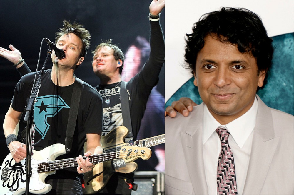How blink-182 Almost Got M. Night Shyamalan to Direct a Video for Them
