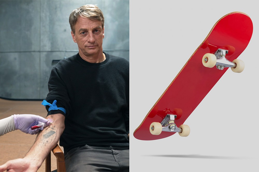 New Skateboard Contains Some of Tony Hawk’s Actual Blood
