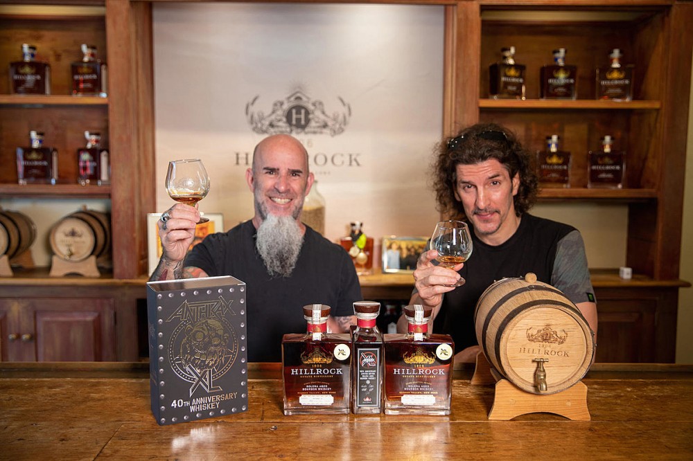 Anthrax Unveil Limited-Edition 40th Anniversary Bourbon Whiskey