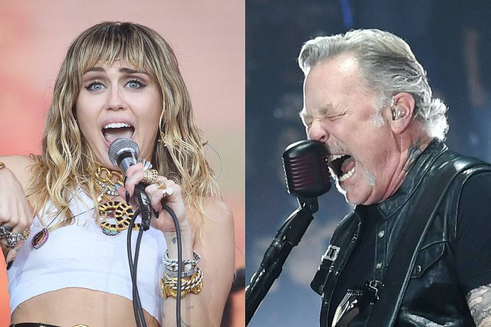 Hear Metallica Play ‘Nothing Else Matters’ Live With Miley Cyrus