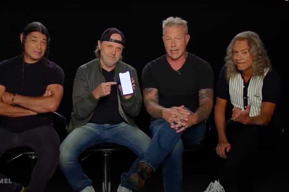 Watch Metallica Read Bad Reviews of ‘The Black Album’ on ‘Jimmy Kimmel Live’