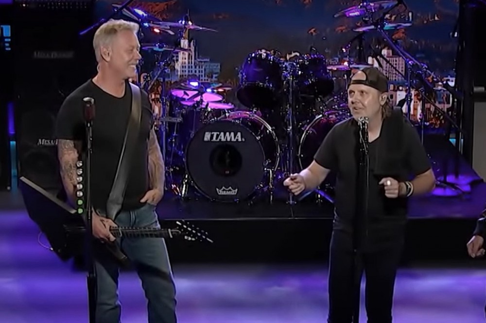 Metallica Laugh About the Time James Hetfield Punched Lars Ulrich