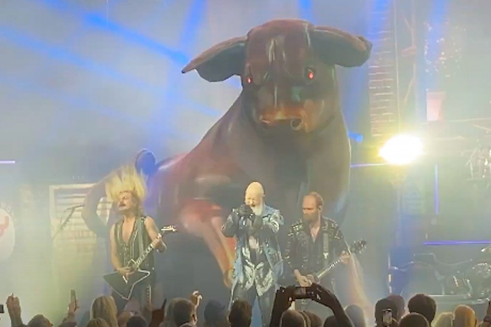 Rob Halford Explains Why Judas Priest Have Giant Bull Onstage