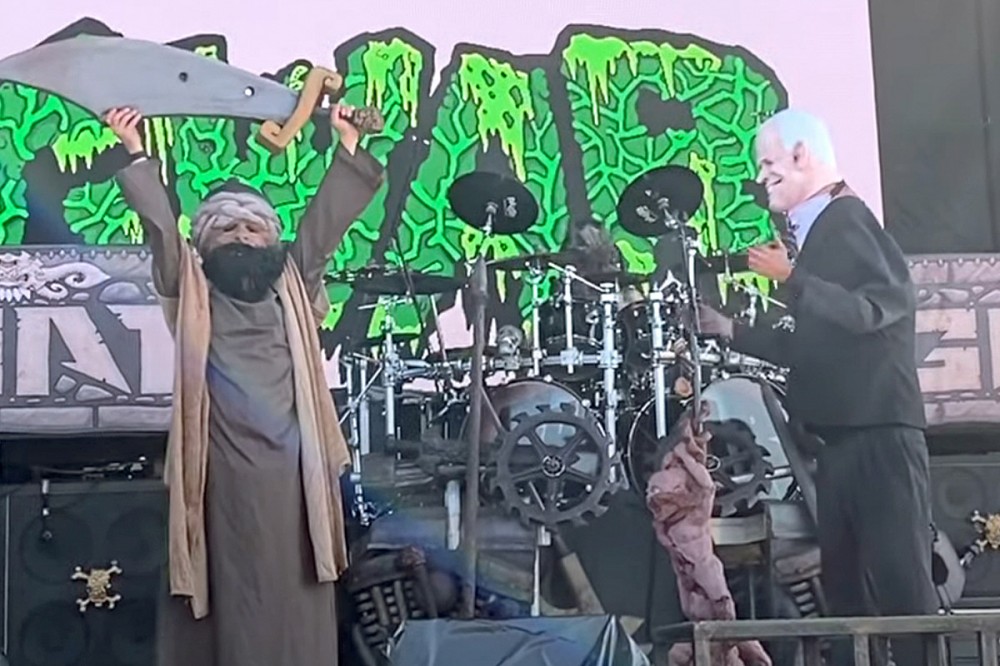 GWAR Recruit the Taliban to ‘Kill’ Joe Biden Onstage