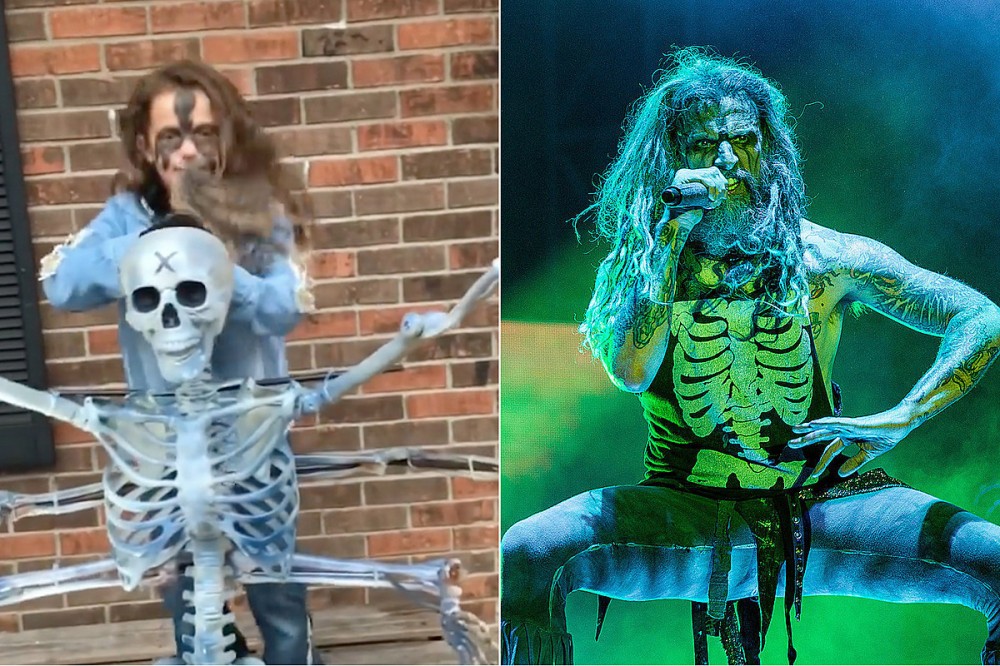 Little Girl Shows off Rob Zombie Costume, Rocker Approves