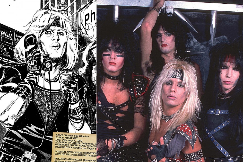 Motley Crue Are Secret Agents in New Graphic Novel, Here’s an Exclusive First Look