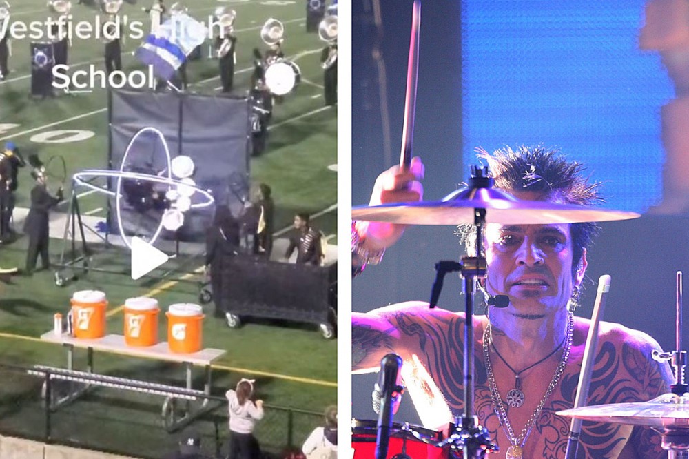 Tommy Lee Gives Props To High School Drummer in Gyroscope Kit