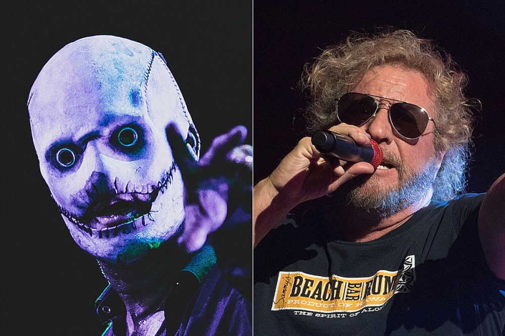 Signed Guitars by Corey Taylor + Sammy Hagar Hit Charity Auction