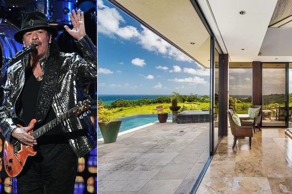 Carlos Santana Selling $4.7 Million Hawaii Home With Ocean Views