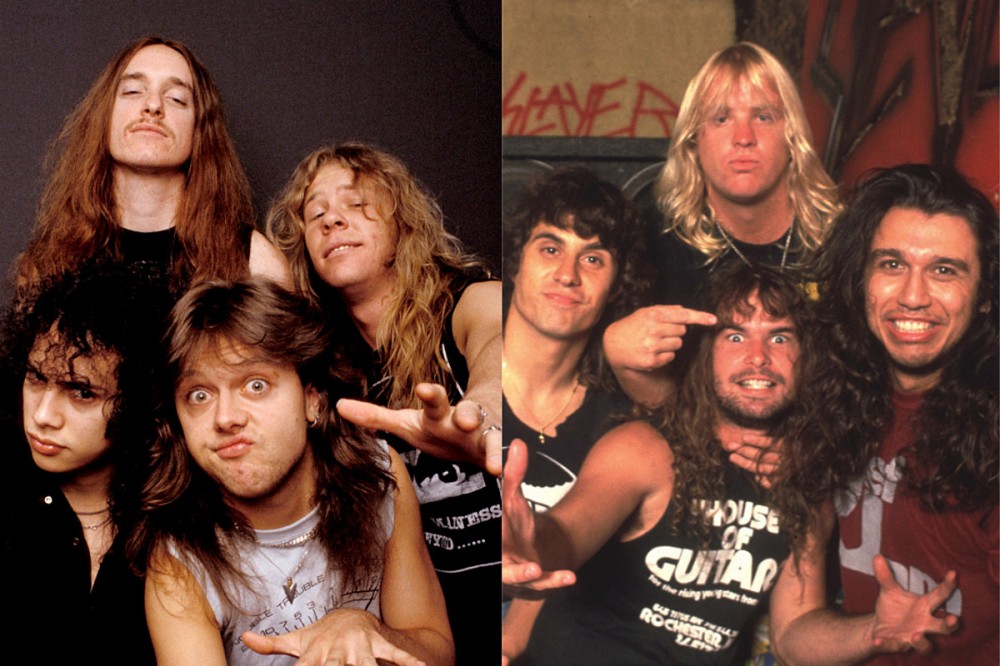 Metallica + Slayer Would Try to Spy on Each Other to See Who Was Faster + Heavier