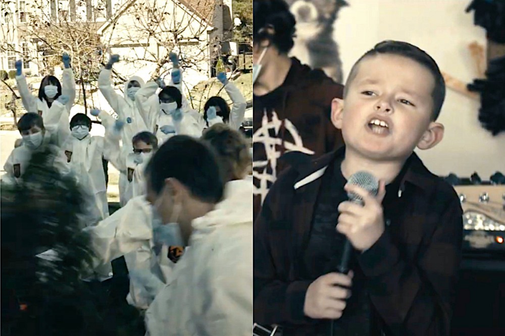 Kids Trash Neighborhood to 9-Year-Old’s Cover of Slipknot’s ‘Wait and Bleed’