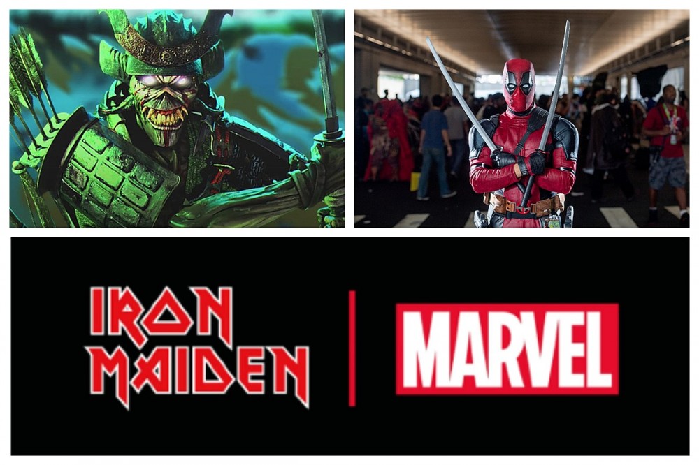 Iron Maiden + Marvel Team Up on New Merch Just in Time for the Holidays