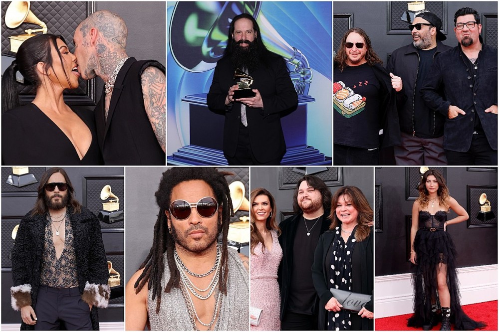 Rockers at the 2022 Grammy Awards [PHOTOS]