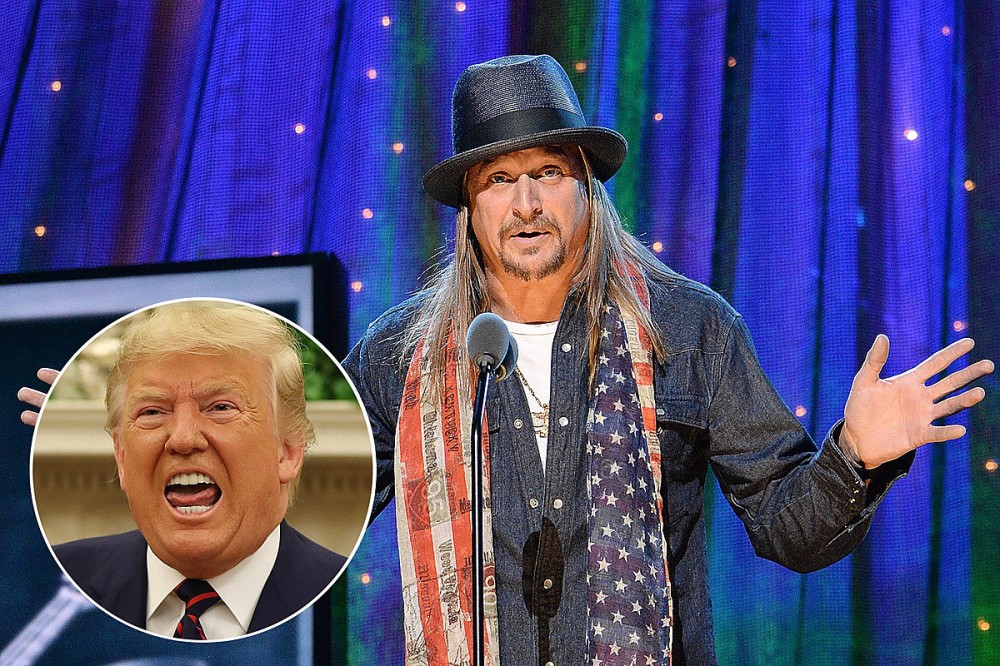 Kid Rock Concerts Feature Video Greeting From Donald Trump