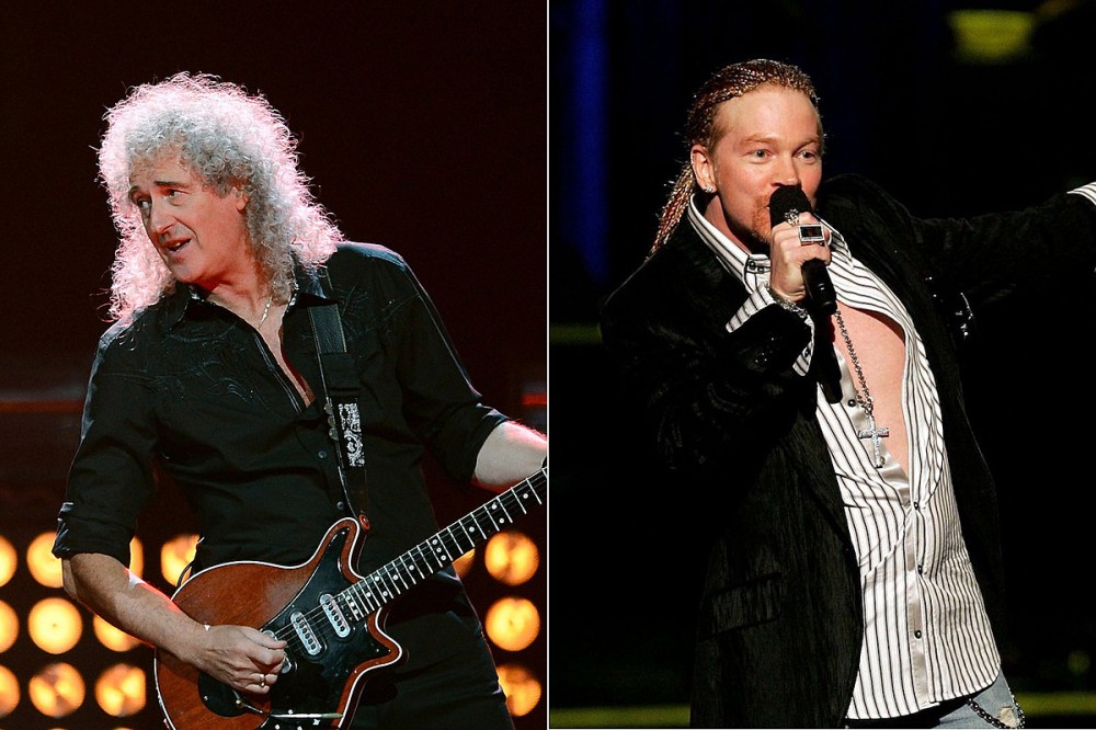 Queen’s Brian May Had an ‘Odd’ Time Working on Guns N’ Roses’ ‘Chinese Democracy’
