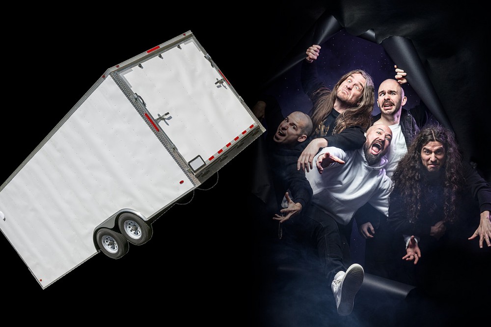 Archspire Drummer Wakes Up to Thieves Trying to Steal Band’s Trailer + Stops Them