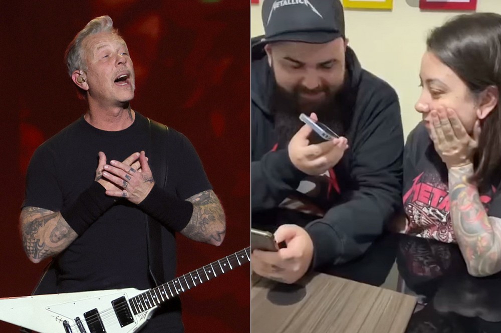 James Hetfield Calls Woman Who Gave Birth at Metallica Show
