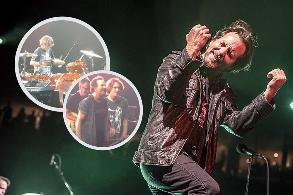 Watch a High School Kid Play Drums With Pearl Jam Live Onstage