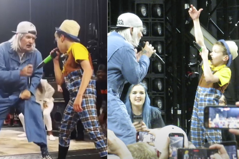 Little Kid Crushes ‘Break Stuff’ Onstage With Limp Bizkit, Gets to Say a Lot of Curse Words