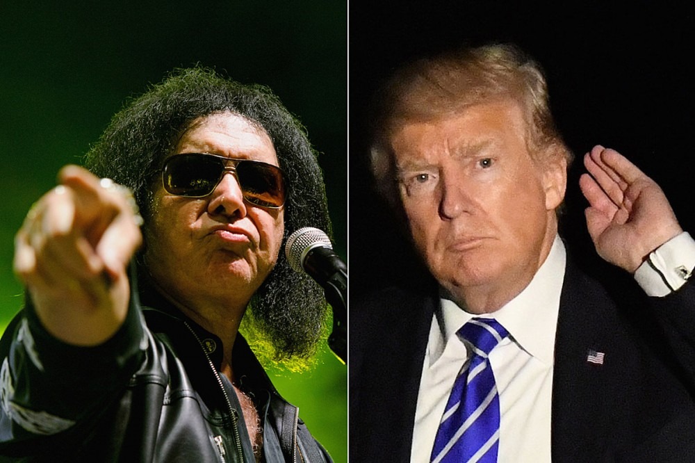 Gene Simmons Says Donald Trump ‘Allowed’ Racism + Conspiracies to Be ‘Out in the Open’