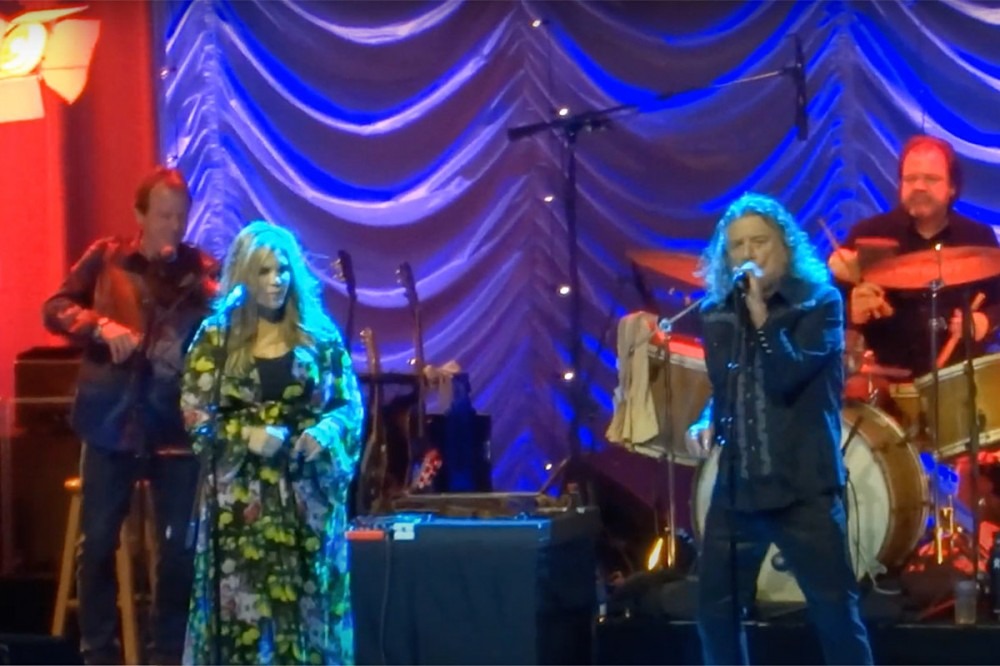 Robert Plant + Alison Krauss Rework Led Zeppelin’s ‘Rock and Roll’ for 2022 Tour Launch