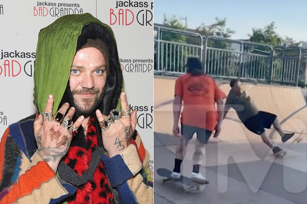 Bam Margera Breaks Wrist in Painful Fall at Skatepark