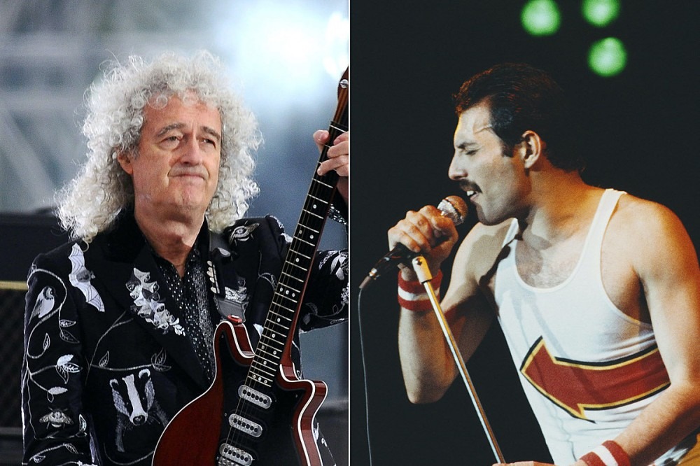 Brian May Tearful After Queen Performance With Freddie Mercury Hologram