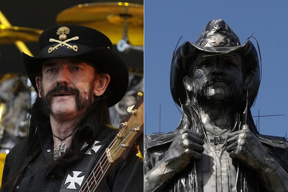 New Lemmy Kilmister Statue Erected at France’s Hellfest