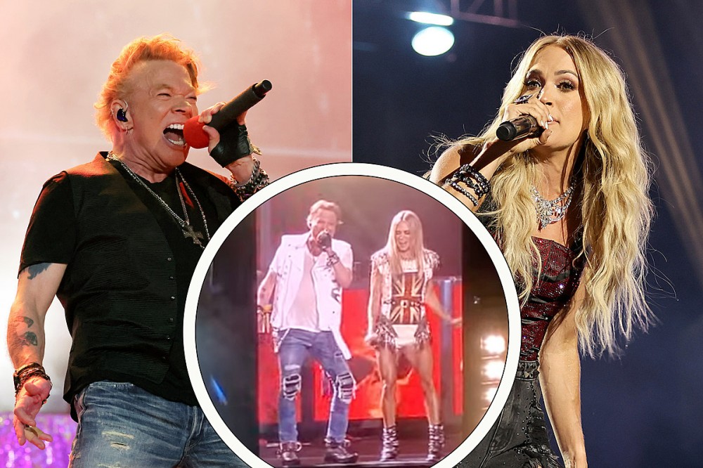 Guns N’ Roses Bring Carrie Underwood Onstage to Sing Two Classic Songs in London
