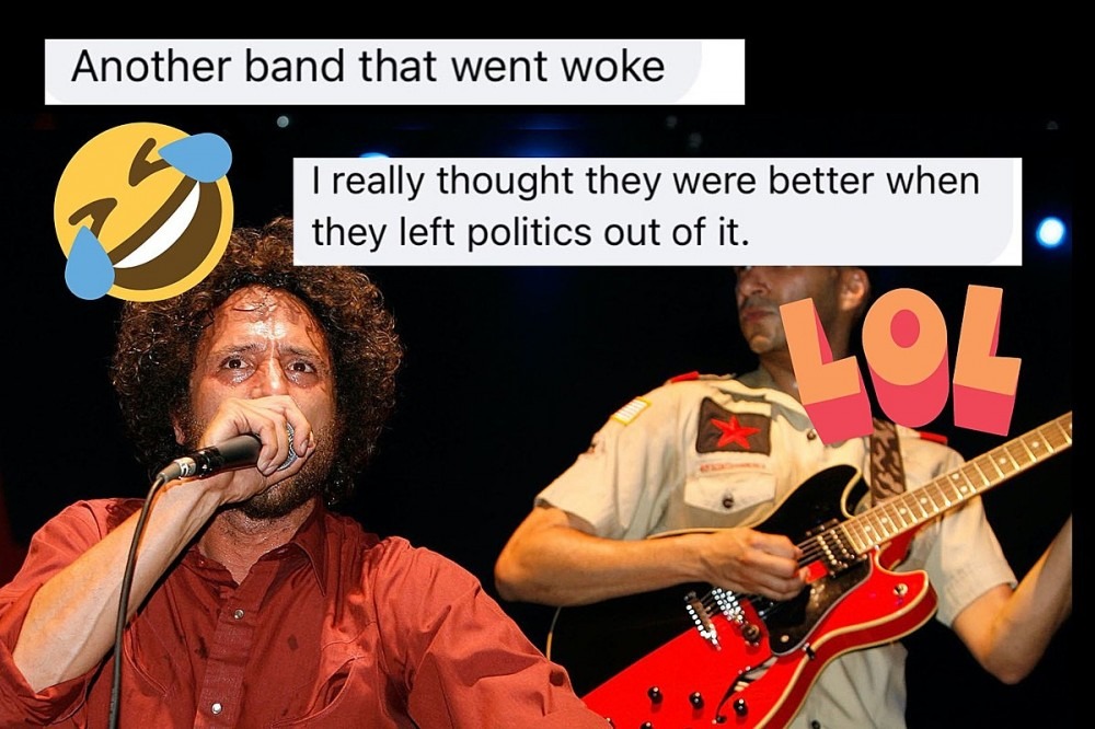 People Discover Rage Against The Machine Sing About Politics and are Angry