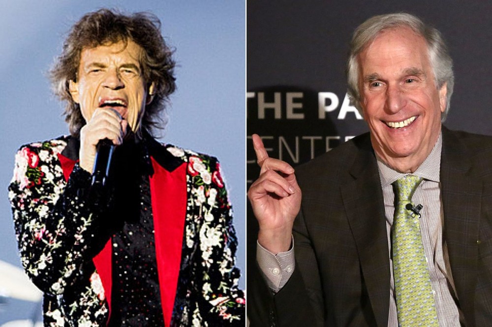 Acting Legend Henry Winkler’s Awkward Moment With Mick Jagger at a Restaurant