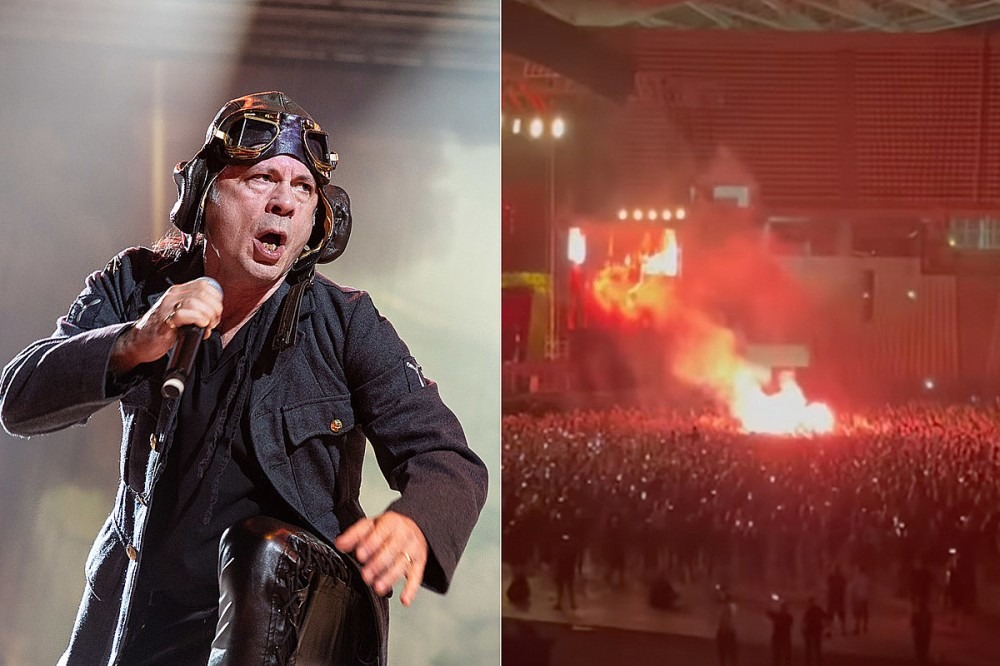 Bruce Dickinson Blasts Fan Who Lit a Flare in Crowd at Iron Maiden Show in Greece