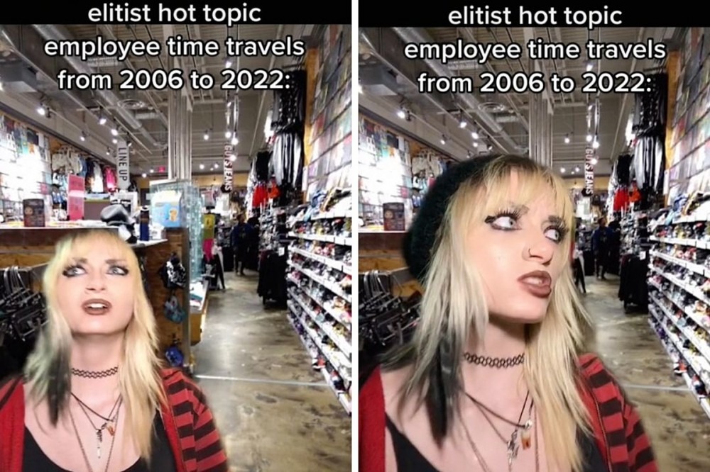 ‘Elitist 2006 Hot Topic Employee’ Reacts to 2022 Version of Store in Hilarious TikTok – WATCH
