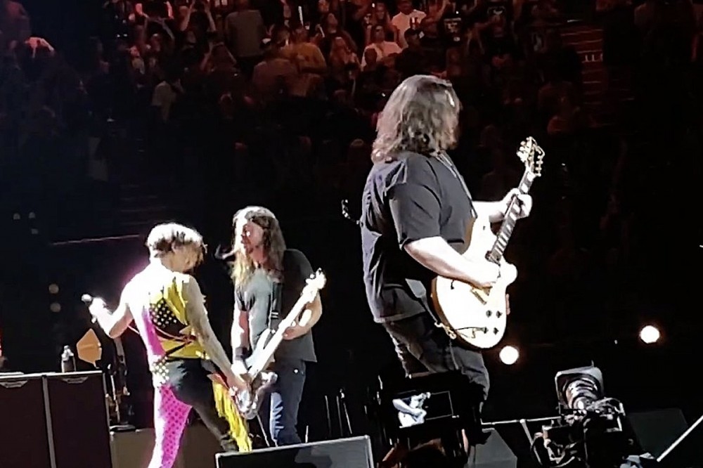Wolfgang Van Halen Plays Van Halen’s ‘Panama’ at Taylor Hawkins Tribute
