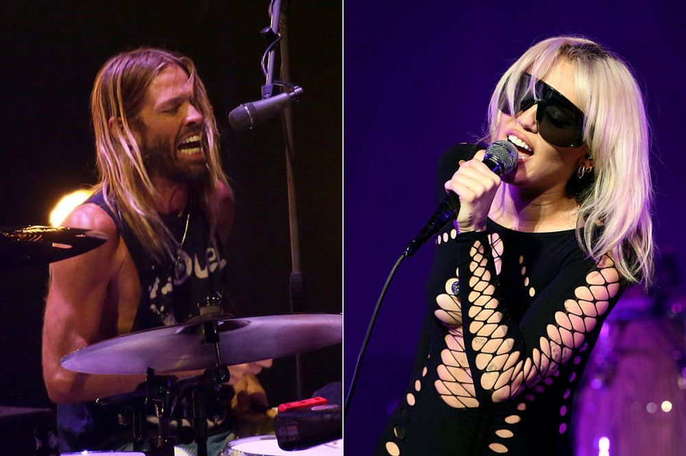 Miley Cyrus Shares Voicemail From Taylor Hawkins Telling Her to Cover Def Leppard’s ‘Photograph’
