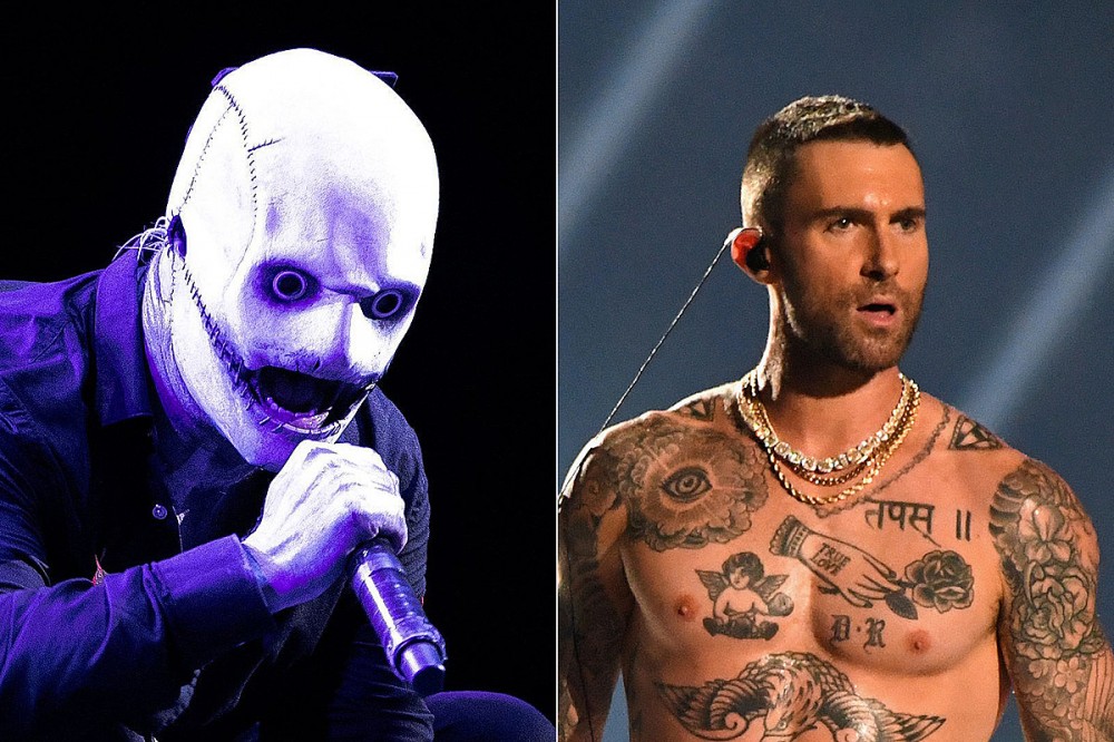 See Corey Taylor’s Reaction to Being Asked About Maroon 5’s Adam Levine