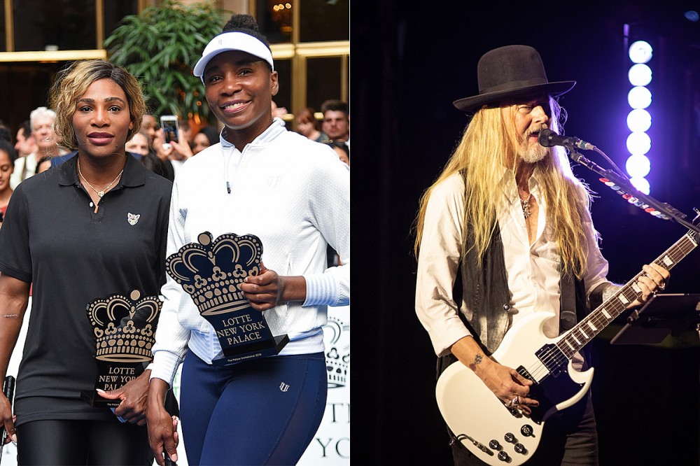 Tennis Legends Venus + Serena Williams Love Alice in Chains, Take Photos With Band at Show