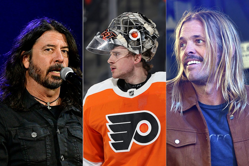 NHL Goalie Sports Foo Fighters Mask to Honor His Father’s Favorite Band