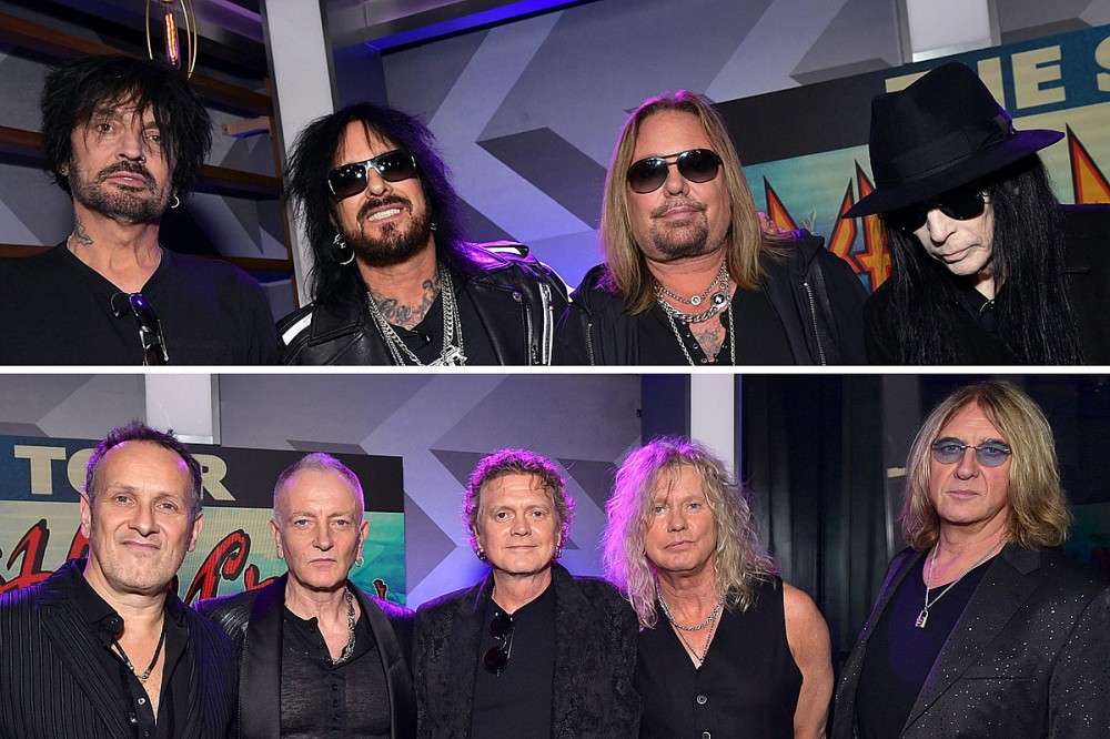 Motley Crue + Def Leppard Will Tour the World Together in 2023