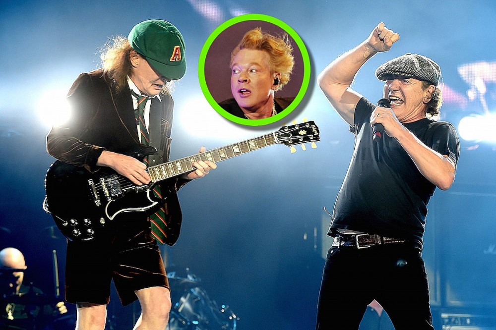 Brian Johnson – Seeing Axl Rose Play with AC/DC Was ‘Like Finding a Stranger in Your House’