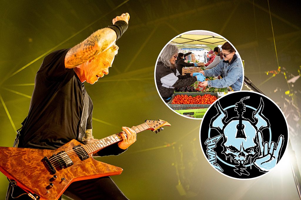 Metallica Partner With The Farmlink Project For Month of Giving