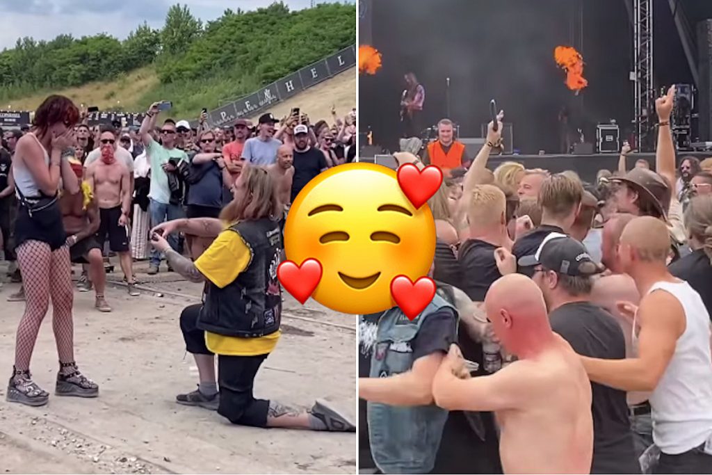 Couple Gets Engaged During Death Metal Mosh Pit at Festival