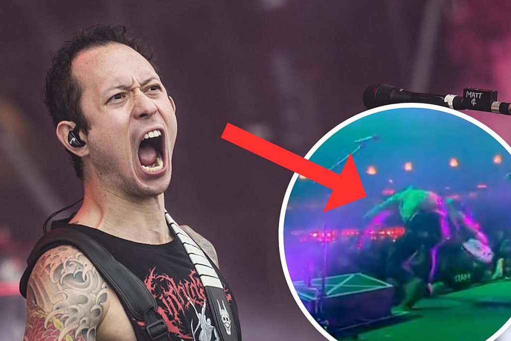 Trivium’s Matt Heafy Once Again Saves Fan From Injury at Concert