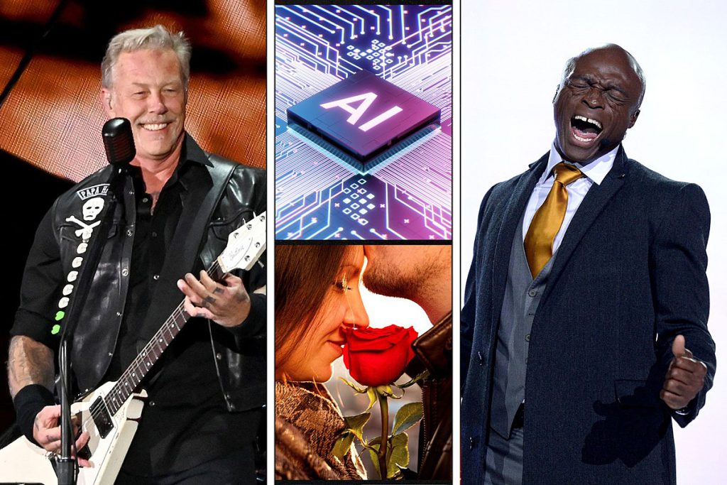 AI James Hetfield Singing Seal’s ‘Kiss From a Rose’ Is Too Funny