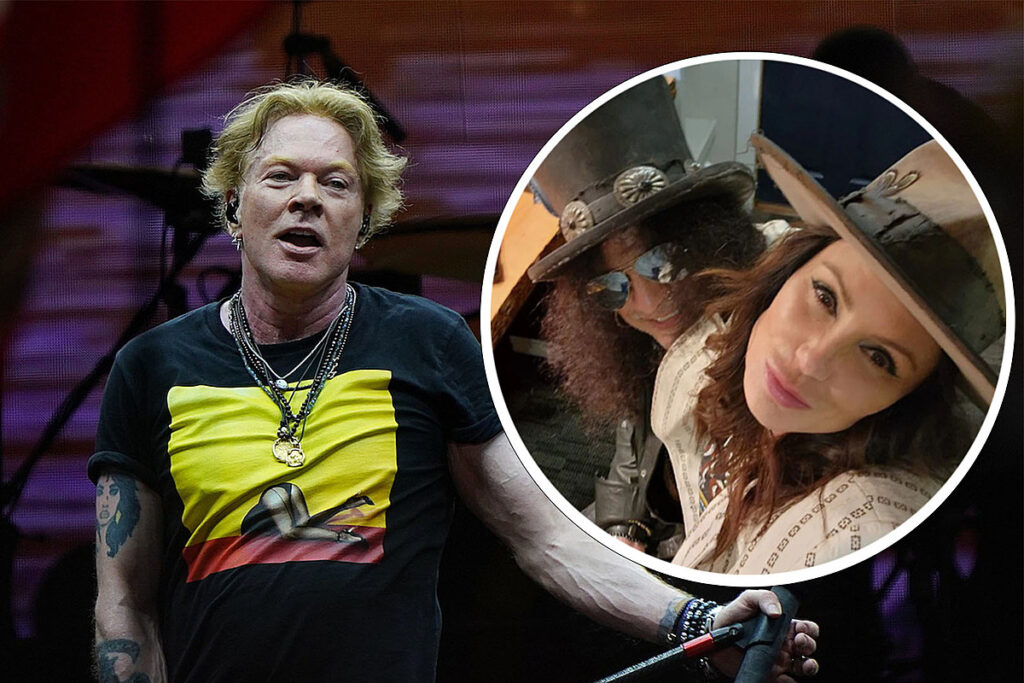 Slash’s Girlfriend Denies Theories About GN’R’s Canceled Show