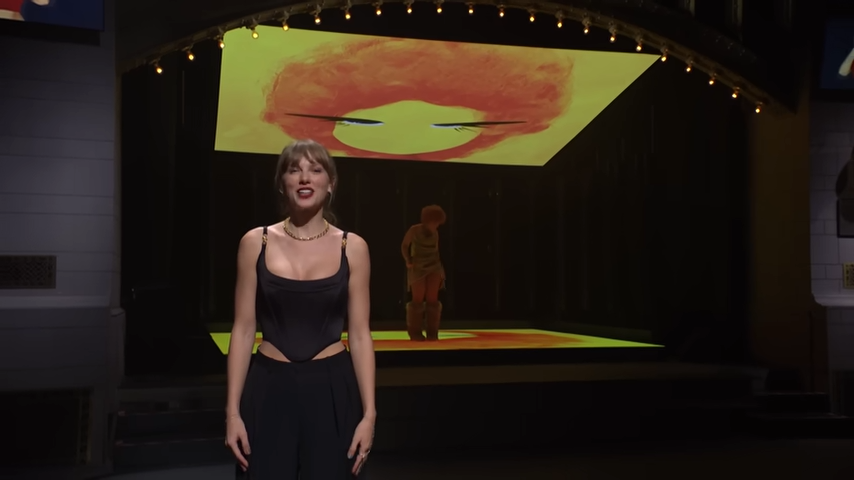 WATCH: Taylor Swift Introduces Ice Spice’s ‘Saturday Night Live’ Performance