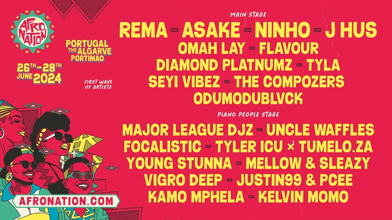 Afro Nation Portugal Unveils Star-Studded Lineup for 2024 Festival Extravaganza