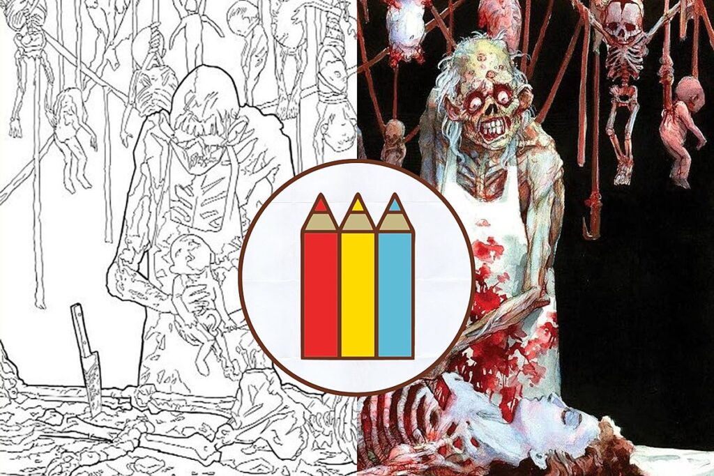 Cannibal Corpse’s New Coloring Book Is Already Banned in Germany