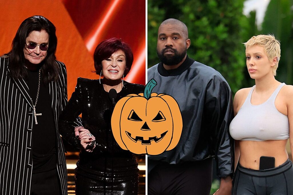 Photo – Ozzy + Sharon Dress as Kanye + His Wife for Halloween